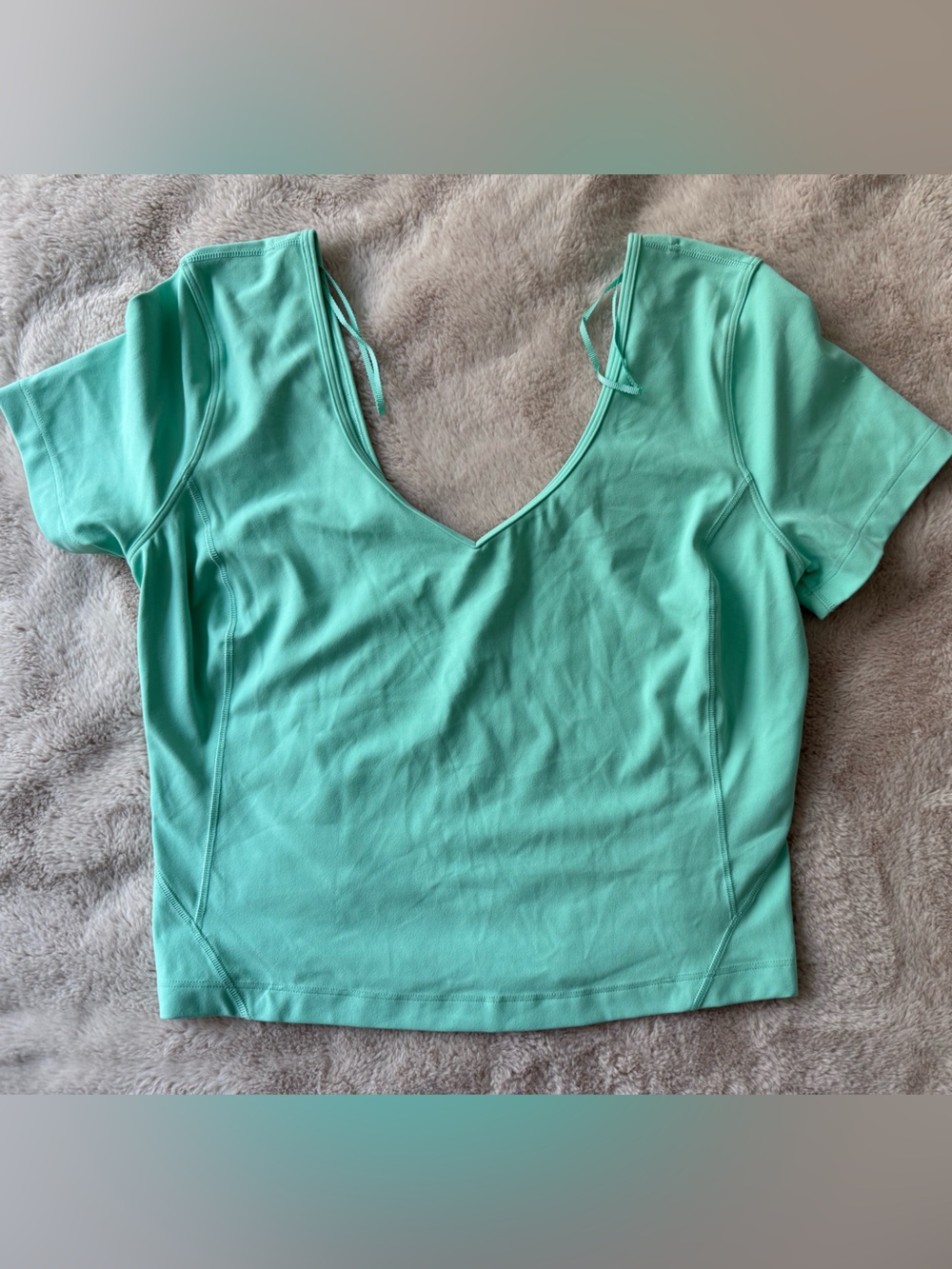 NWT Lululemon Align Tee Wild Mint Size 8